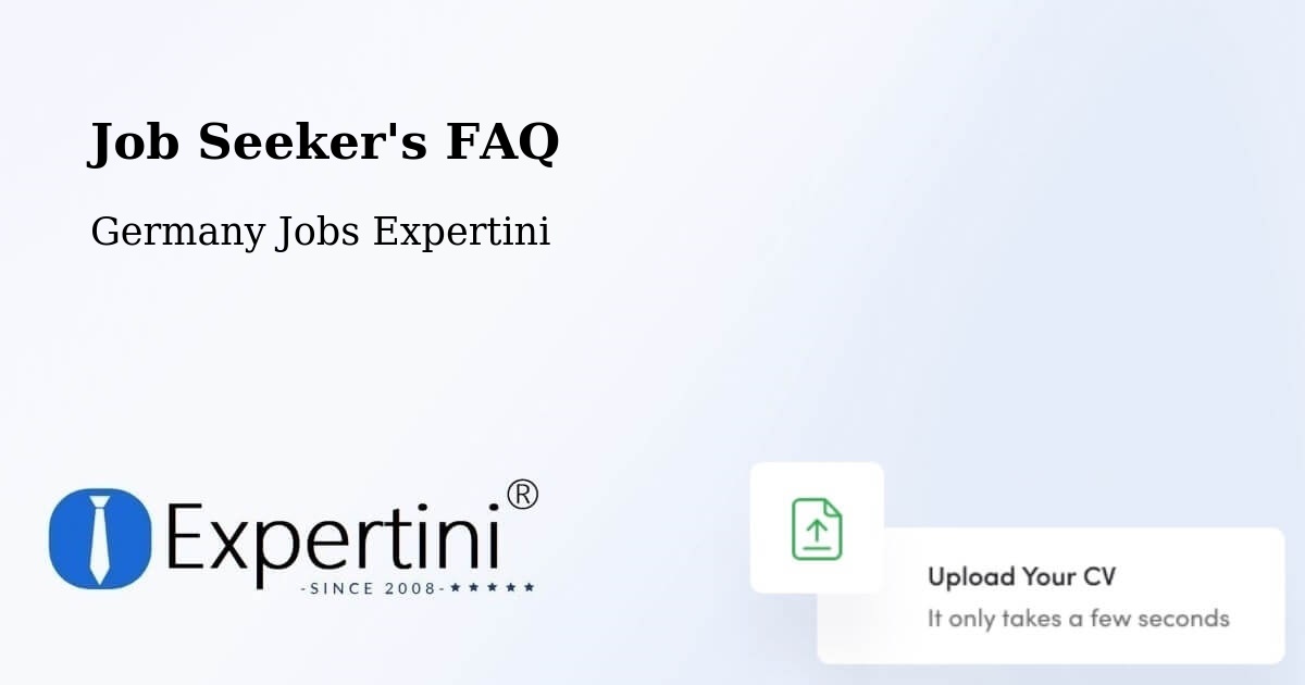 Job Seeker FAQ – Lüdenscheid - Germany Jobs Expertini