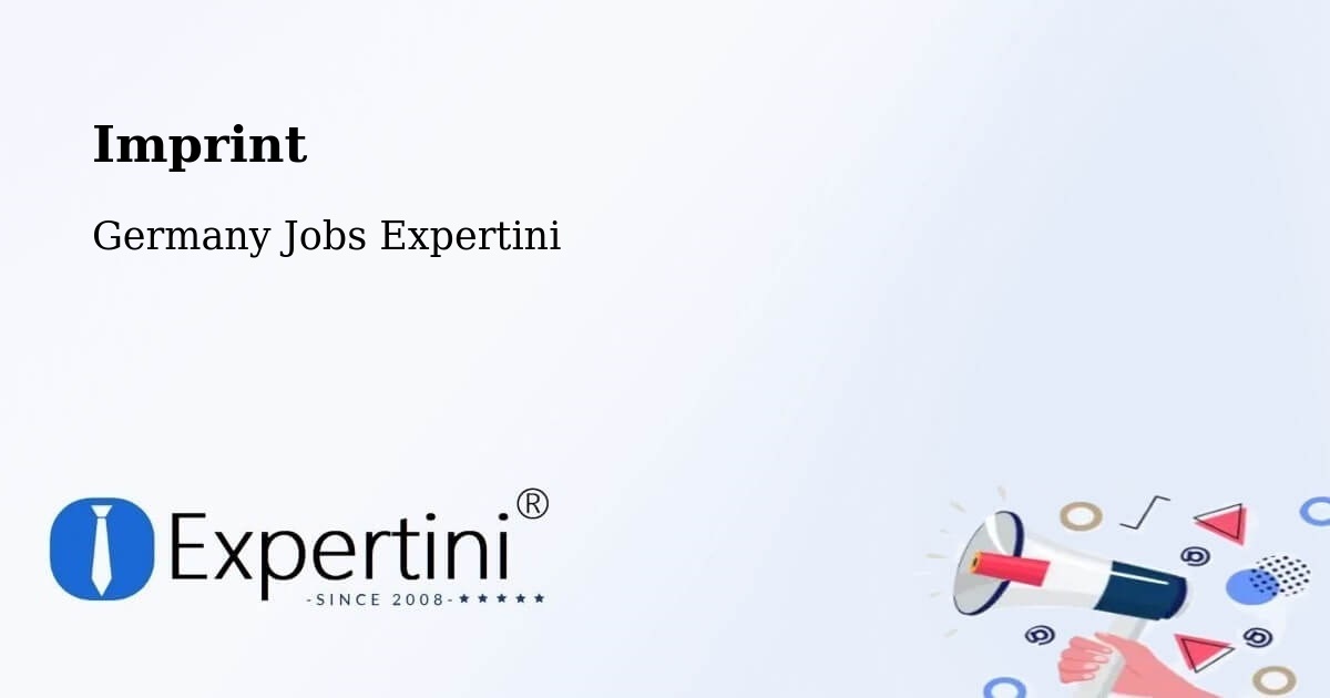Imprint – Lüdenscheid - Germany Jobs Expertini